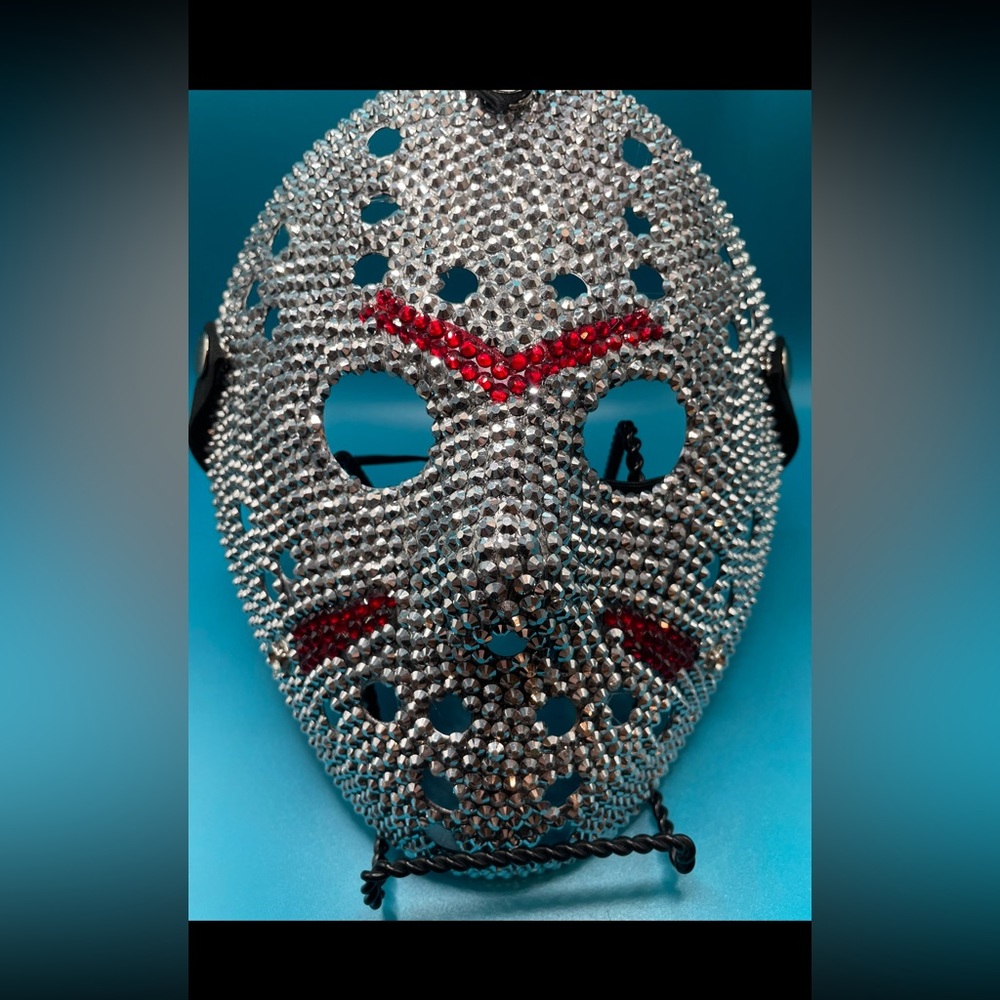 Crystal Studded Jason Mask